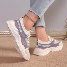 Women's Breathable Casual Sport Running Shoes Flat Sneakers Anti-Slip, Spring/Summer