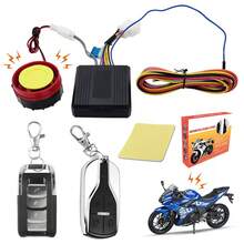 DC12V Motorcycle Anti-Theft Alarm Security System Remote Control Engine Start Bike Anti-Hijacking Cutting Off Remote Engine Start Arming Disarming - A - Ver 12