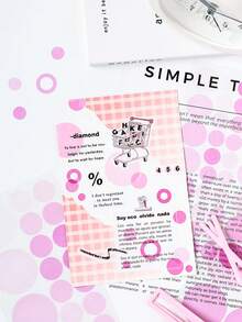 Dot Party Stickers Set, 6pcs-Pack Removable And Self-Adhesive Round Tags In 4 Colors For DIY, Notebook, Dairy And Office School Students - Multicolor - View 12