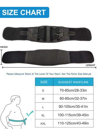 Back Brace Support For Lower Back Designed For Women & Men Provides Lumbar Support For Herniated Discs Heavy Lifting Breathable And Dual Adjustable Gym Accessories
