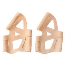 Silicone Knee Brace For Women Ultra Thin Invisible Patella Support For Hiking Football Basketball Gym Accessories Knee Support Sports Knee Pads Gym Knee Pads - Apricot - View 10