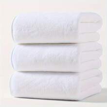 1/3pcs Ultra-Soft Microfiber Bath Towels, 300 GSM High Absorbency Quick Dry Bath Sheets 27.56 X 55.12 Inches, Multi-Purpose Towel For Spa, Yoga, Gym, Bathroom Back To School For Beauty Salon Home Bathroom