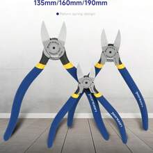 5 Inch 6 Inch Professional Cutting Pliers Wire Stripping Tool Side Cutter Cable Burrs Nipper Electricians DIY Repair Hand Tools, Tools For Men