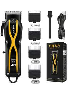 HIENA HIEAN 1pc精致小巧女士理发器，专业无线理发器，使用顺滑方便，居家护发好帮手，三种颜色可选，1500mAh锂电池提供持久续航 - 彩色 - 查看 7