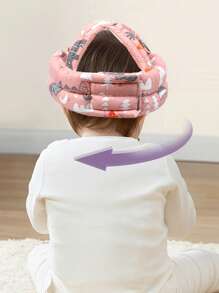 1 pieza Gorra anti-colisión para bebé, sombrero protector anti-caídas para niños pequeños, transpirable y lavable, adecuado para todas las estaciones