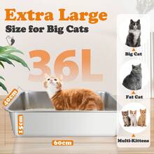 Pet Toilet - 銀色 - 查看 2