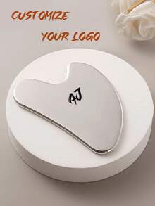 1pc Custom Stainless Steel Heart Shaped Gua Sha Facial Massage Tool, Portable Muscle Relaxation Massage Board, Stainless Steel Gua Sha Facial Tool - Facial Massage Tool - Smooth Sturdy Metal Gua Sha Tool For Facial Body Reduce Swelling - Heart Shaped Massage Scraper (Silver) Stainless Steel Gua Sha Facial Tool Metal Gua Sha Tightening Massage Gua Sha Beauty Tool For Body Eye Neck Massager