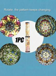 Drehbarer ausziehbarer Kaleidoskop Magischer Mehrfach-Diamanten Spiegelkaleidoskop Spielzeug Geschenk