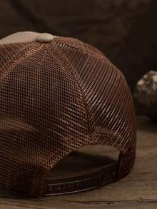 1 pieza Gorra de béisbol de malla con grabado láser personalizable, unisex, se puede personalizar con tu texto/nombre/logotipo/eslogan, casual al aire libre con protección UV, ajustable, transpirable, gorra de béisbol de malla, gorra de camionero, regalo para amigos/niños/adolescentes/padres/parejas/San Valentín/Día de la Madre