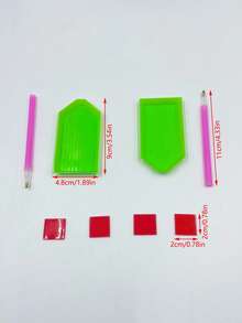 钻石画套装 - 全钻钻石画套装，成人DIY钻石艺术工艺工具，节日主题钻石画艺术套装，适合家居装饰和礼品赠送 - 彩色 - 查看 9