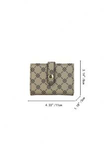 3pcs/Set Women Short Wallet & Card Holder, Classic Large Capacity Zipper Wallet, PU Leather Casual Wallet, Crocodile Embossed Quilted Wallet Gift For Mother's Day For Women Wallet Mini Wallet Purse Wallet Small Wallet
