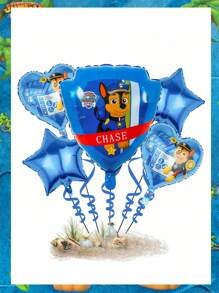 Paw Patrol 9 Paw Patrol Themen Party Dekorationen Fünf-Stück Ballon Sets, mit einer großen Auswahl an Stilen zur Auswahl. Geburtstagsparty Geschenke, Geburtstagsparty Veranstaltungsort Dekoration und Fotorequisiten, Feiertags Party Aggregations Dekorationsartikel, Familien Zusammenkunft Party Hintergrund Dekorationsballons, Halloween, Weihnachten, Erntedankfest, Kindertag, Schulanfang, Muttertag