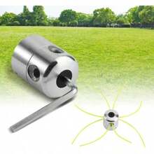 1 套通用铝制割草机，配备 4 条尼龙修剪线 - 重型割草机，适用于专业园林绿化和庭院维护 - 彩色 - 查看 6