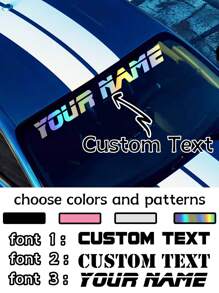 1 szt. Naklejka z nadrukiem, ekskluzywna naklejka z tekstem na samochód, do gładkich powierzchni, takich jak samochody, meble, dekoracja z nadrukiem do domu, biura, obiektów komercyjnych i komercyjnych oraz prezentów. Dekoracja domu, spersonalizowane prezenty, naklejki, spersonalizowane naklejki, ciepła atmosfera