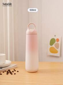 1 PIEZA, Taza aislada SUS316 de alto valor estético para niñas, botella de agua portátil, botella de gran capacidad linda