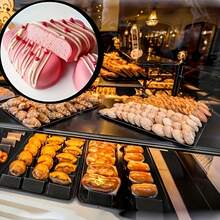 1pc 4/8-Cavity Oval Silicone Mold For DIY Chocolate And Ice Cream, Cake Mold, Handmade Tools - Multicolor - View 8