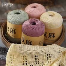 4pcs Short Sleeve Linen Blend Handmade DIY Summer Yarn Crochet Scarf, Shawl, Sweater Yarn, DIY Crochet Scarf, Sweater Short Sleeve - 4 Pack - View 12