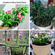 4/12/24/40 petits supports de plantes, arcs en demi-rond en plastique, supports de plantes vertes de fleur grasse convenant pour les plantes en pot, supports de fleurs et de tomates de jardin