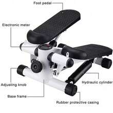 Aerobic Mini Stepper Arm Leg Thigh Toner Fitness Cardio Step Workout Machine UK - Black - View 9