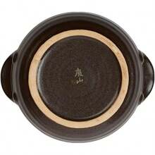 Crazy Korean Cooking Korean Stone Bowl (Dolsot), Sizzling Hot Pot For Bibimbap And Soup - Premium Ceramic (Medium With Lid) - 中型帶蓋 | 33.8 液體盎司 - 查看 8