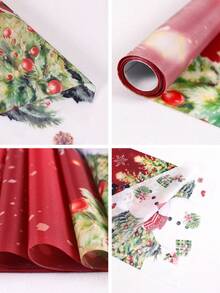 1 件，圣诞红底雪人圣诞快乐桌旗，35 * 180 厘米涤纶季节性冬季圣诞节圣诞节节日餐桌装饰，圣诞节装饰适用于 2025 年家居礼物新年 2026