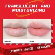 LIP SMACKER Set de 3 bálsamos labiales hidratantes de colaboración con Coca-Cola, con vitamina E, sin alcohol, adecuado para regalos, bálsamo labial con tinte 4g*3 LIPSMACKER