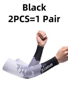 2/4PCS Cooling Arm Sleeves Cover Sports Running UV Sun Protection Outdoor Volleyball Fishing Cycling Sleeves For Hide Tattoo Ice Silk Sleeve Sunscreen Cuff Arm Sleeves Anti-Slip Men Women Long Gloves Outdoor Cool Sport Cycling Visor Summer Sun Protection Equipment, High Elastic Arm Sleeves, Suitable For Outdoor Activities Such As Cycling, Golf, Running And Driving