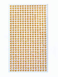 1入組水鑽什錦貼紙簡單多用途貼紙適用於DIY工藝品手冊拼貼卡片裝飾