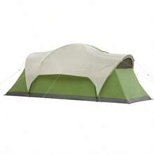 Coleman Montana 8Person Dome Tent 1 Room Green - as pic - View 3