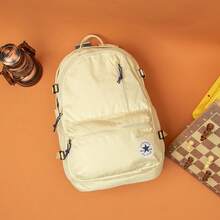 匡威男女通用背包，2026新款运动休闲户外旅行通勤基本款简约日用背包，学生书包 10021138-A11 - 黃色 - 查看 8