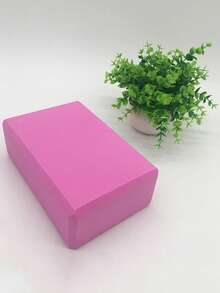 1pc High Density Yoga/Pilates Brick, Adult Exercise Dance Fitness Massage Yoga Block - Multicolor - View 11