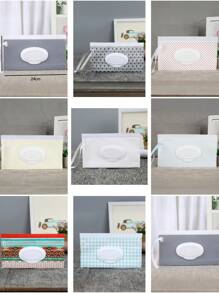 2pcs Wipes Containers, Reusable Portable Wet Wipe Pouch,Portable Flip Cover Snap-Strap Self-Sealing Paper Towel Masks Storage Dispenser Bag Clutch Bag,Travel Wet Wipe Holder, Makeup Bag Make Up Accessories Travel Essentials Travel Organizer For Beach Summer Vacation