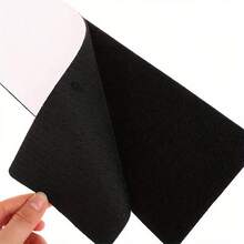 New Unique Frameless License Plate Holder Harmless Polyester Adhesive Number Plate Holder Number Car Accessories 2023 - Black - View 7