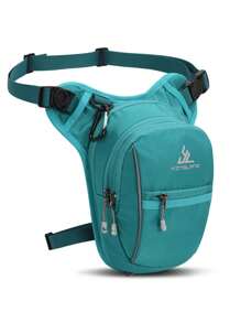 1 Stück modische Motorrad Beinschutz Tasche, tragbare und multifunktionale Beintasche, wasserdichte Oberschenkeltasche für Outdoor, Herren Beintasche, Fitness Training Hüfttasche, Damen Outdoor Oberschenkeltasche, Fitness Training Hüfttasche, multifunktionale Reit Bein Tasche, Motorrad Fahrrad Kuriertasche, mit abnehmbarem Beinriemen, geeignet für Wandern, Bergsteigen, Angeln, Radfahren, Camping, Reisen