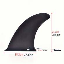 9-Inch Detachable Surfboard Fins, Accessories For Longboard, Surfboard And Inflatable Kayak, Beach Essentials, Beach Accessories, Pool Float