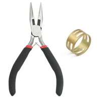 750 Stücke Schmuckherstellungs-Starterset mit Ohrringen, Halsketten-Verbindungselementen, DIY-Perlen, Zangen-Werkzeugen, Schmuckreparatur-Werkzeug-Set, Schmuckzubehör geeignet für Erwachsene und Anfänger