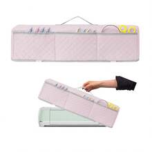 1pc Die Cutting Machine Cover, Printer Cover, Home Office Organizer, Quilted Texture Design, With 3 Front Pockets, Easy Access, Ideal For Home & Office Use. - Multicolor - View 15