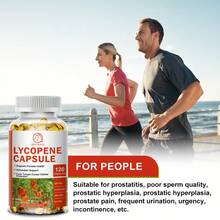 BBEEAAUU 120Caps Lycopene Capsules High Protency Antioxidant&Prostate Health Support - 120 chiếc - Xem 4