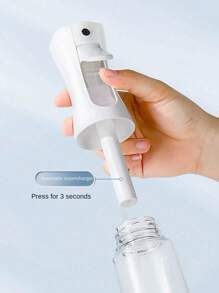 1pc Multi-Size High Pressure Mini Spray Bottle, Ultra Fine Mist Refillable Travel Clear Spray Bottle For Hair, Makeup, Gardening And Kitchen