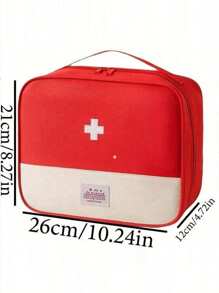 Kit de premiers soins médical portable pour la maison, les voyages et le camping. Sac de transport essentiel pour les premiers soins ! (sans médicaments inclus, seulement le sac !) Sac médical portable, trousse de premiers soins, organisateur de kits médicaux d'urgence pour l'extérieur et la maison, sac de stockage médical vide, sac de traumatisme de réponse pour les voyages, la maison, les fournitures de survie. Kit d'urgence, organisateur de stockage léger.