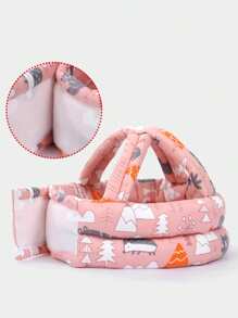 1 pieza Gorra anti-colisión para bebé, sombrero protector anti-caídas para niños pequeños, transpirable y lavable, adecuado para todas las estaciones