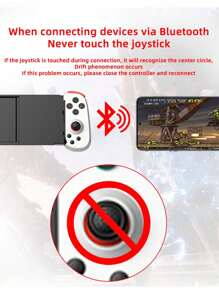 בקר Bluetooth Stretch למשחקים ניידים - קליפס טלפון מתכוונן בגודל 181 מ"מ | תמיכה בסטרימינג אלחוטי וסימולטור ארקייד (אנדרואיד/IOS) | קל לתפעול + מדריך התקנה קל בתמונות