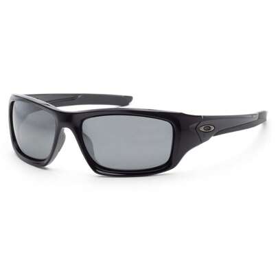 Men's Valve 60 Mm Polished Black Sunglasses