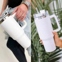 1 pieza/2 piezas Tapa a prueba de fugas de 40 onzas - Tapa de repuesto de plástico para vaso de agua - Mantenga sus bebidas frescas y sin derrames, útiles para volver al colegio