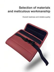 1 Car Tissue Box, Tissue Drawer Box, Visor Tissue Box And Mask Holder, Non-Slip Design, Universal Elegant Car Interior Accessories, Suitable For Cars, SUVs, Trucks (Rectangular) - Type a - View 4