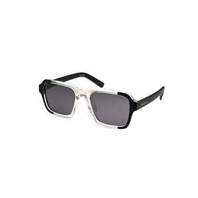 Men's Elijah 54 Mm Clear Crystal Sunglasses