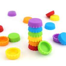 10pcs New Creative Silicone Beer Bottle Fresh-Keeping Cap, Silicone Sealing Cap, Creative Beer Sealing Artifact, New Sealing Tool, New Home Life, Kitchen Dining Tools For Daily Use, Suitable For Living Room, Kitchen And Other Places