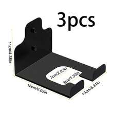 1/3pcs Heavy Duty Steel Wall Mount Bracket, Lawn Mower Hanger, Garage Wall Mounted Trimmer Rack, Lawn & Hedge Trimmer Tool Organizing Hook Trimmer, Tool Organizing Hook