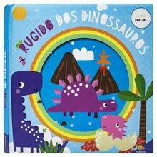 Livro Infantil Alegrias com Pop-ups Surpresas que Saltam! - DINOSSAURO - Visão 2