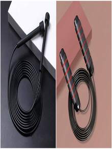 Jump Rope For Cardio Fitness - Versatile Adjustable Skipping Rope For Women Men , Speed Jump Rope For Exercise - Black - View 6